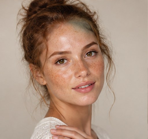 Strawberry Girl Makeup: Freckles and Flush
