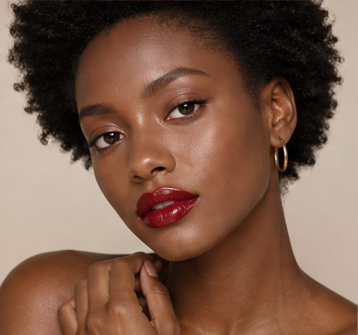 Cherry Red Lip