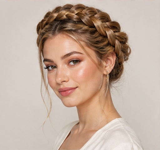 How to Do a Twisted Half-Updo for Bridesmaids