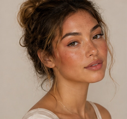 Best Blush Placement for Heart-Shaped Faces