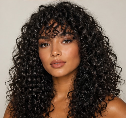 Curly Bangs