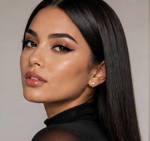 Bronzer Placement for a Natural Tan