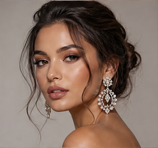 Crystal Earring