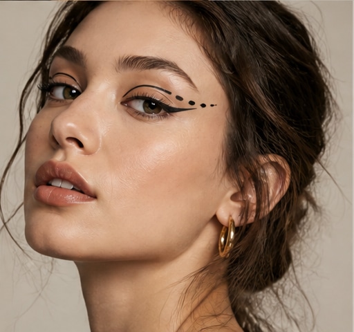 How Highlight Placement Can Slim a Square Jawline