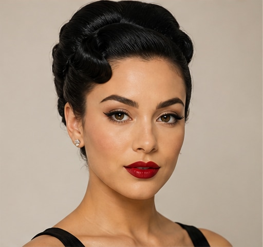 How to Create a Half-Up Half-Down Look for Date Night