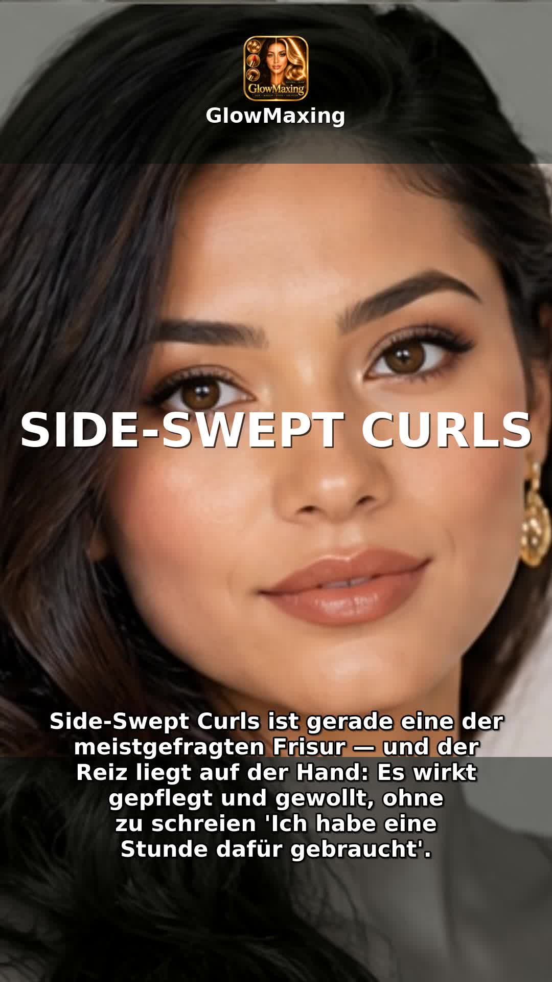 Side-Swept Curls