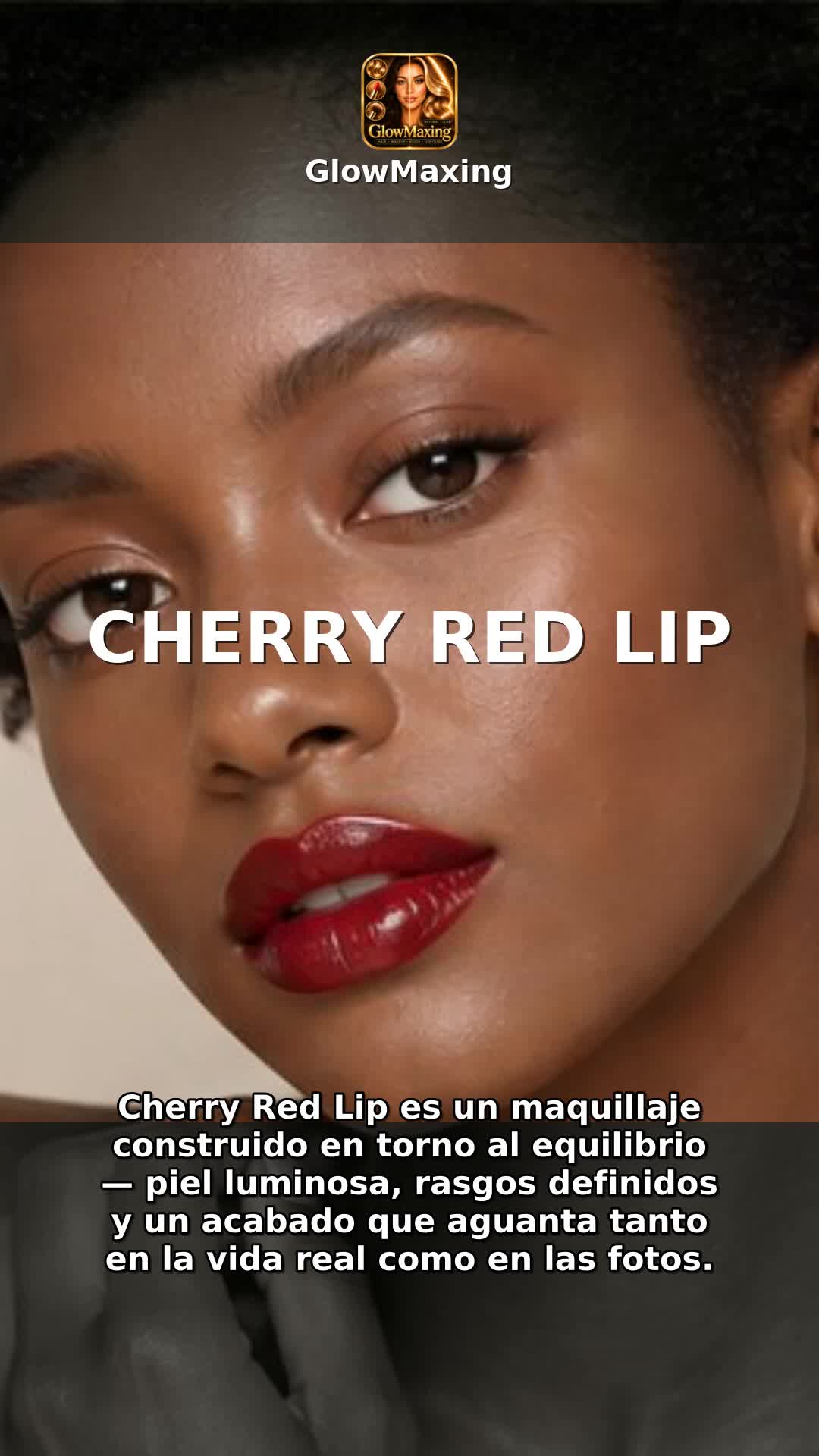 Cherry Red Lip