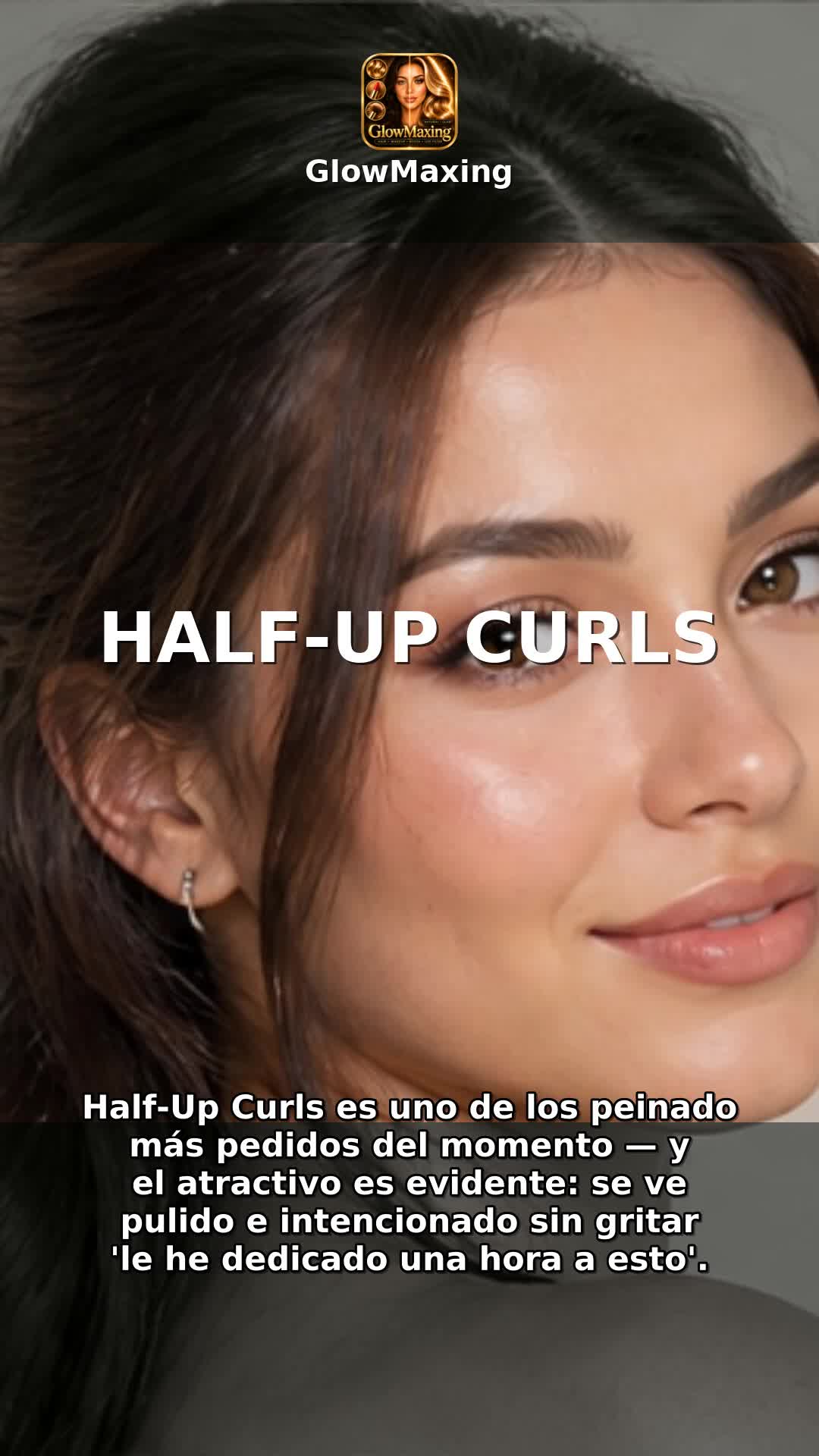 Half-Up Curls