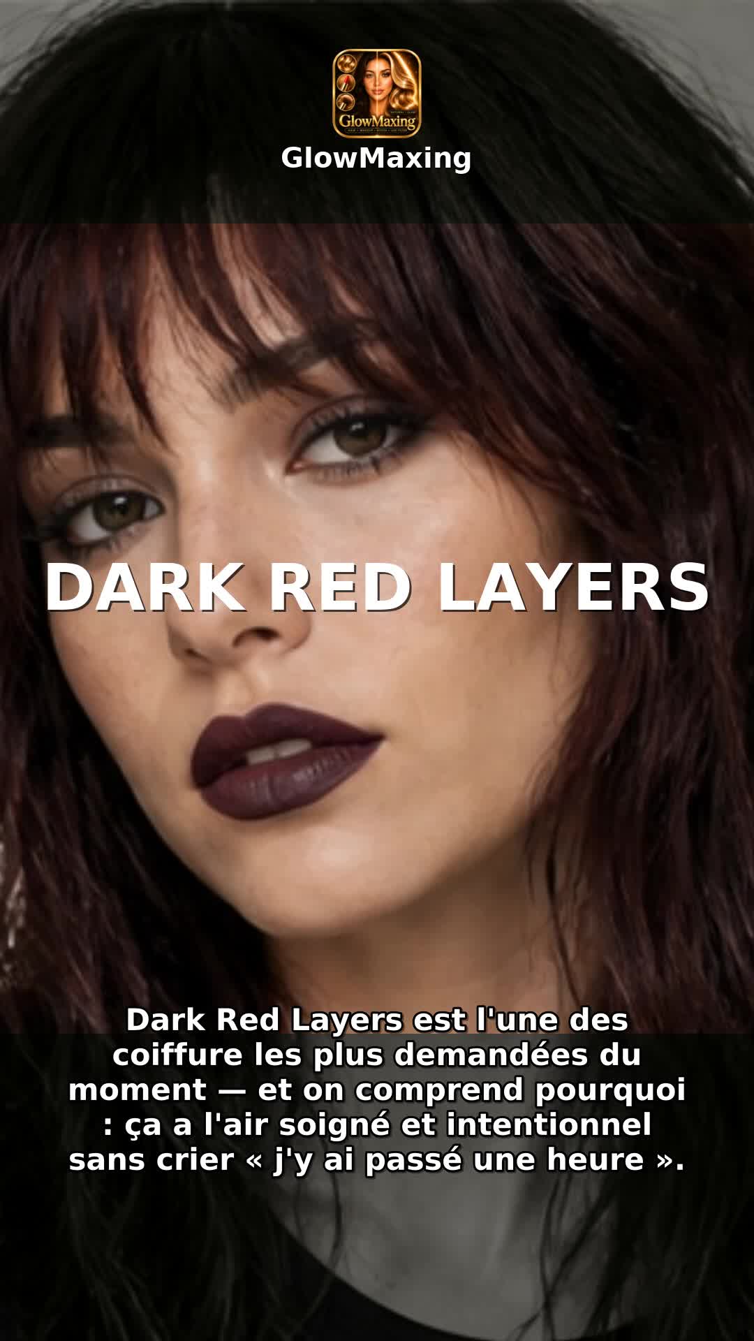 Dark Red Layers