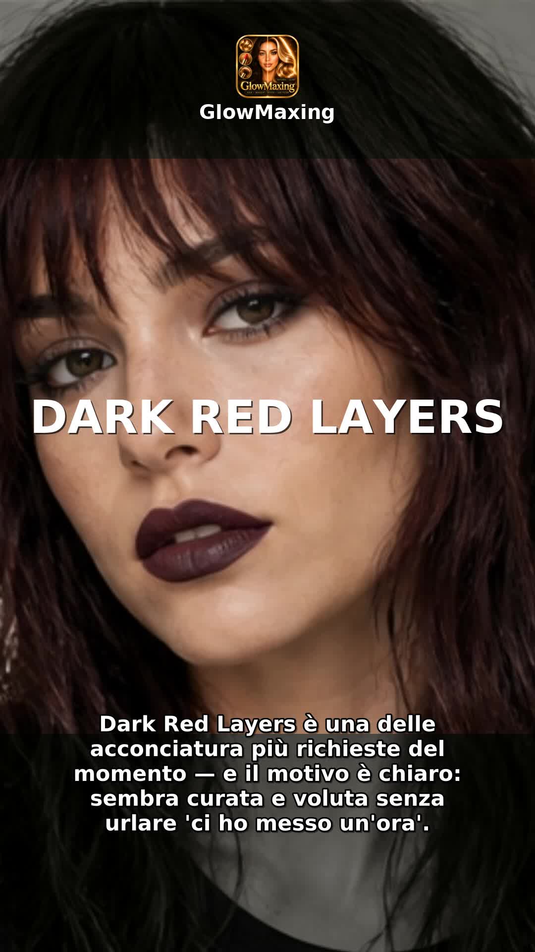 Dark Red Layers
