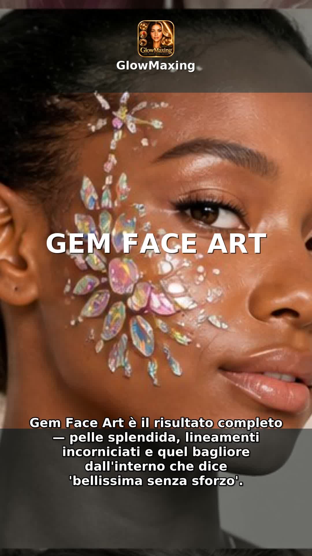 Gem Face Art