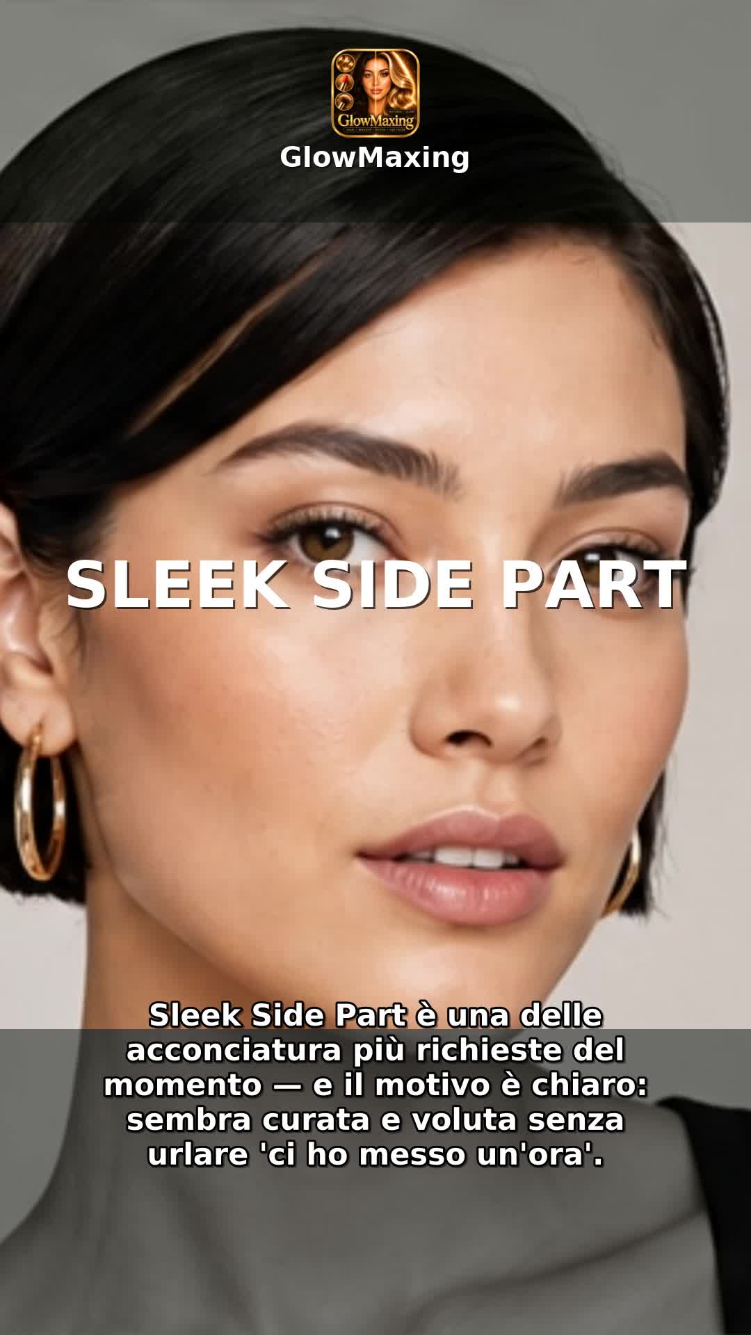 Sleek Side Part