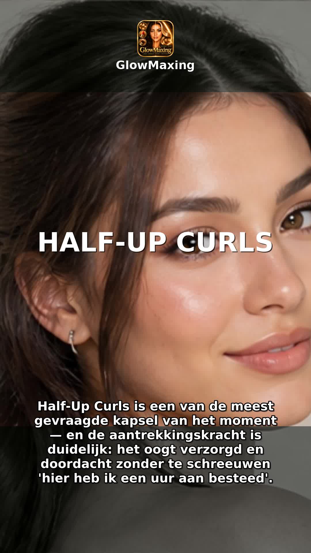 Half-Up Curls