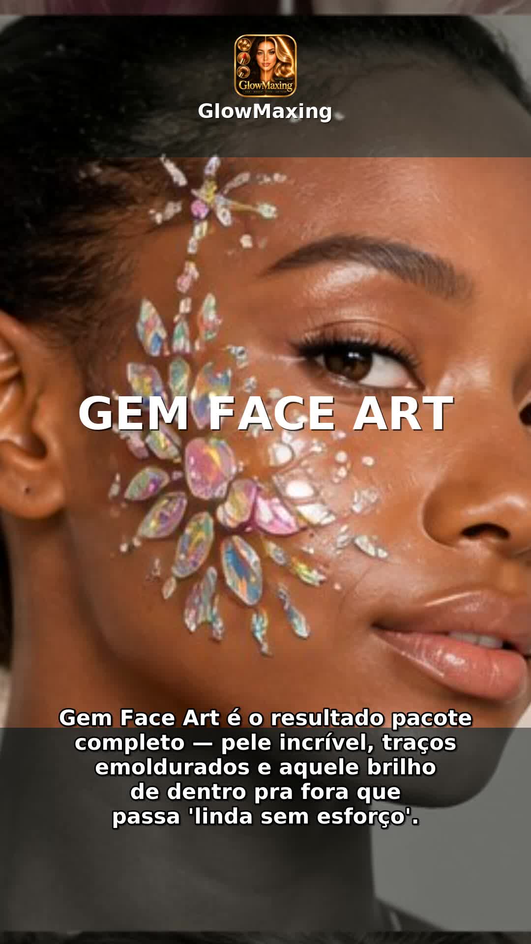 Gem Face Art
