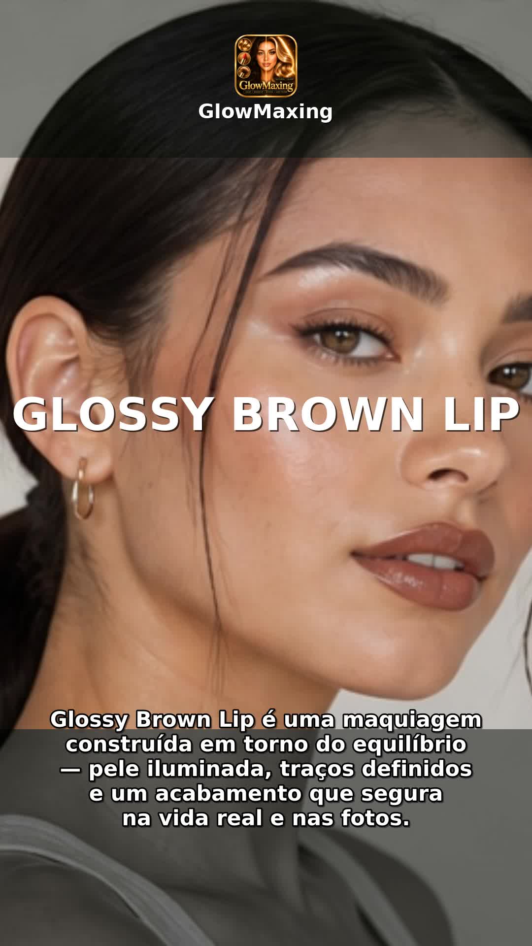 Glossy Brown Lip