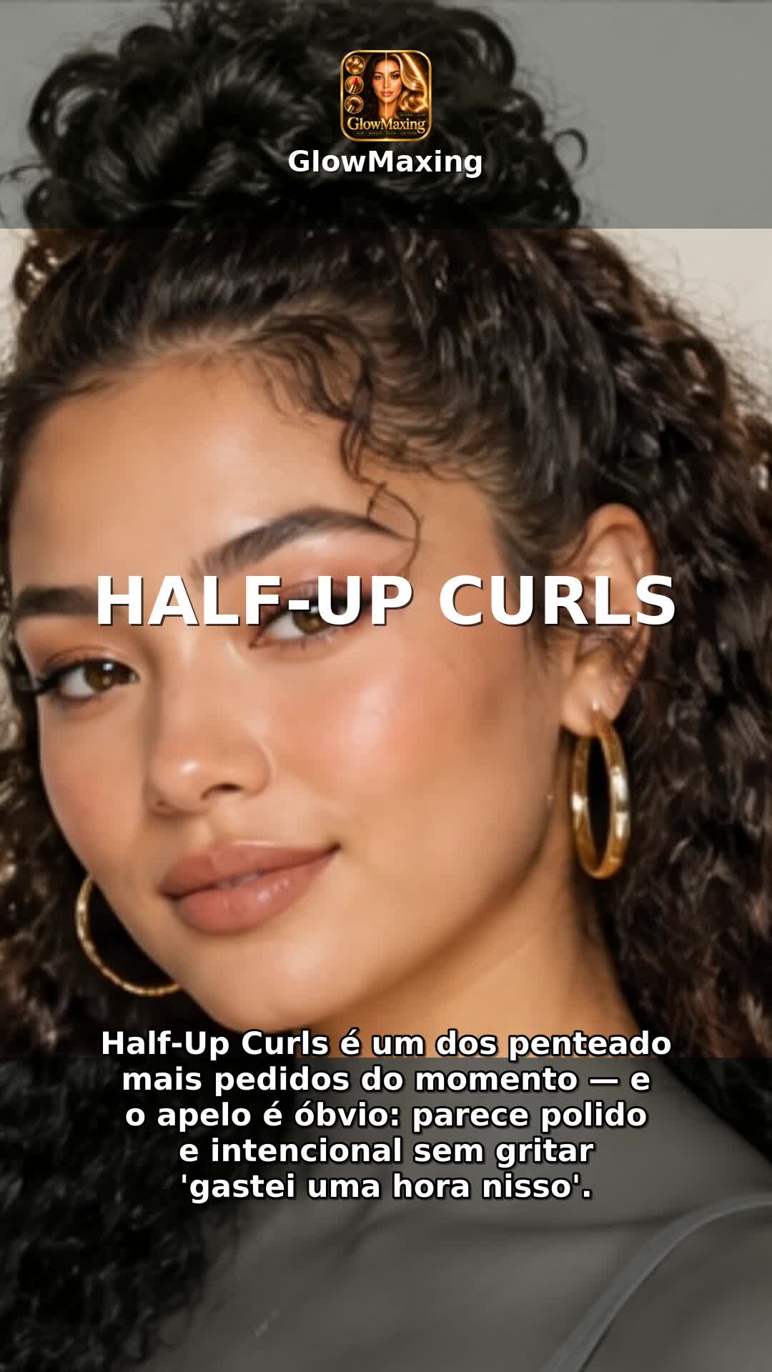 Half-Up Curls