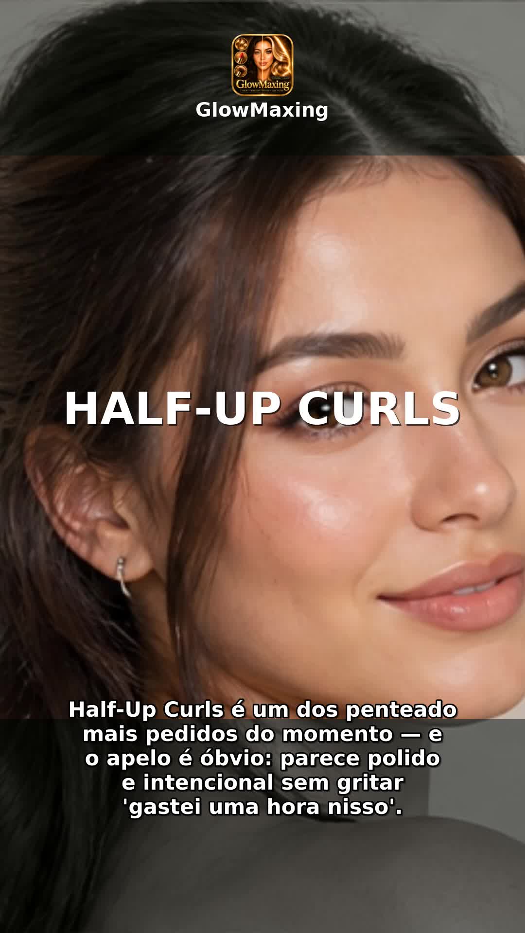 Half-Up Curls