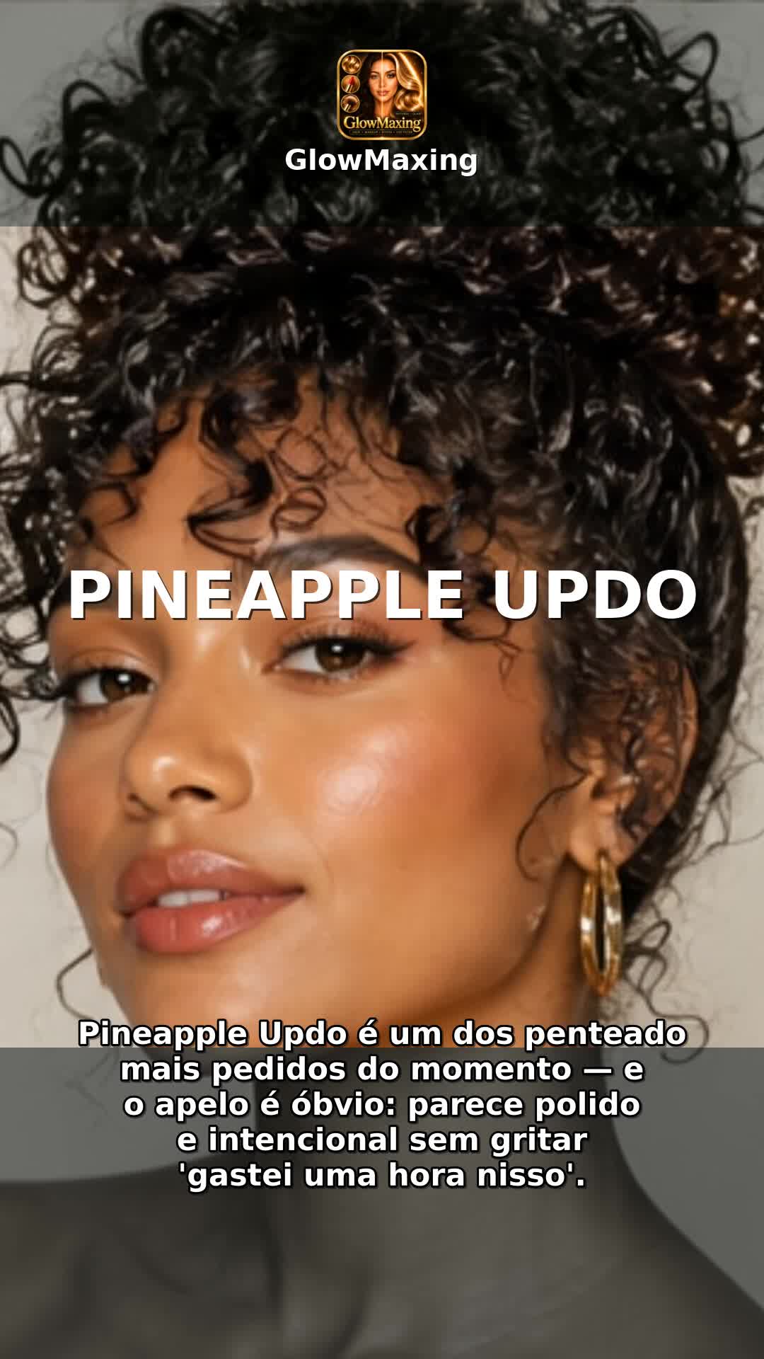 Pineapple Updo