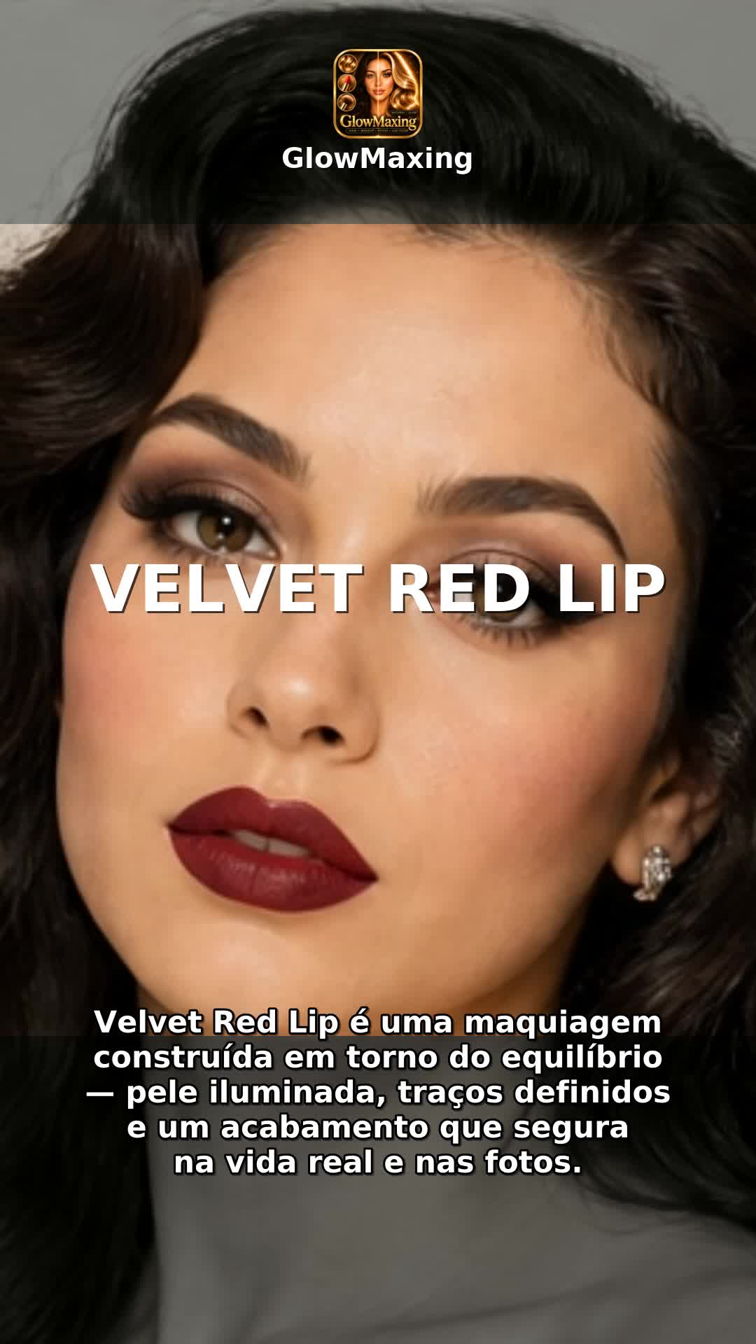 Velvet Red Lip