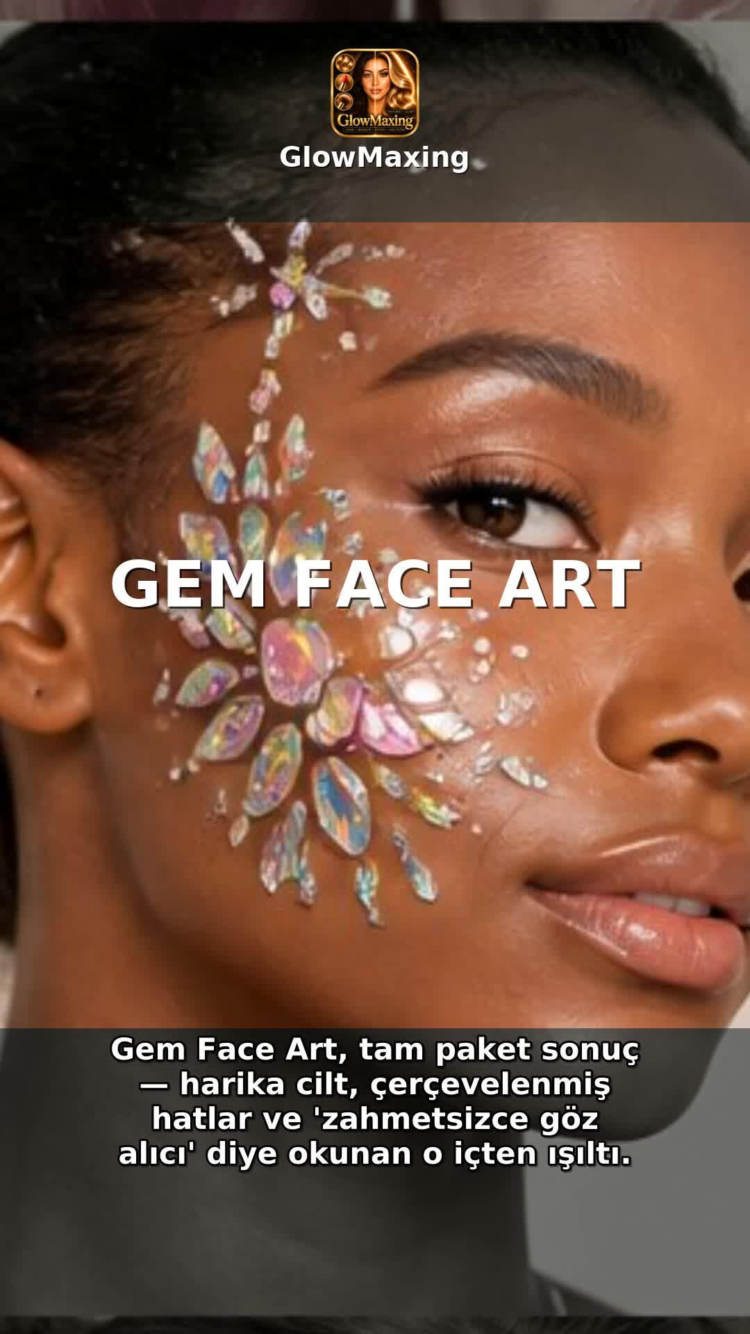 Gem Face Art