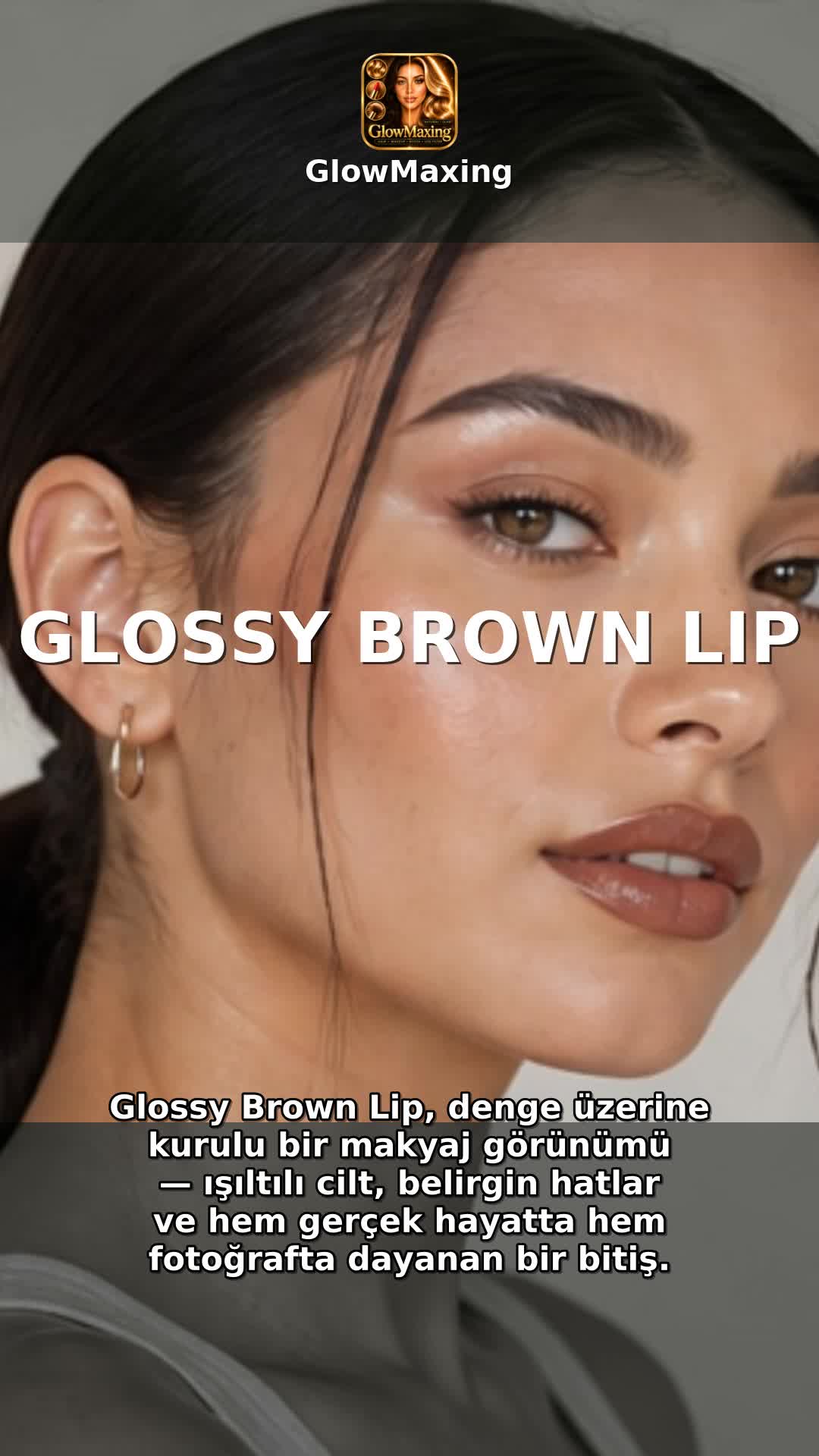 Glossy Brown Lip