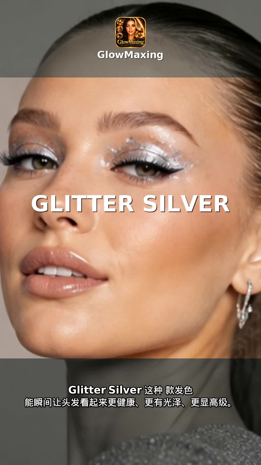 Glitter Silver